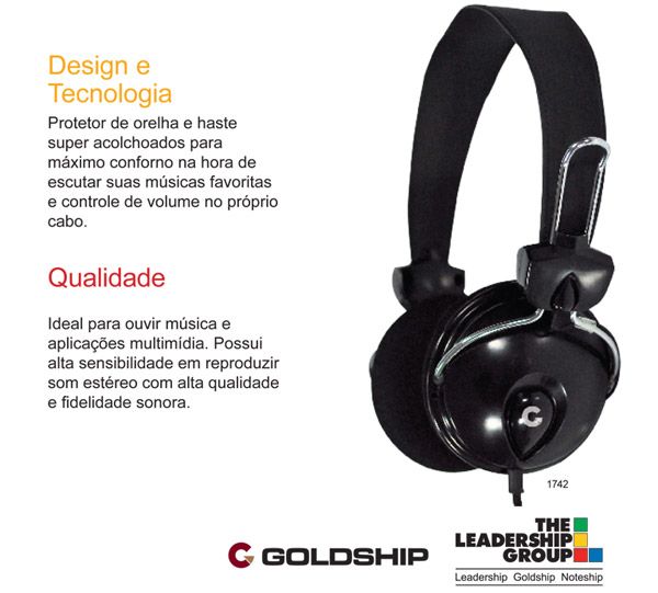 HeadPhone com Microfone High Tech